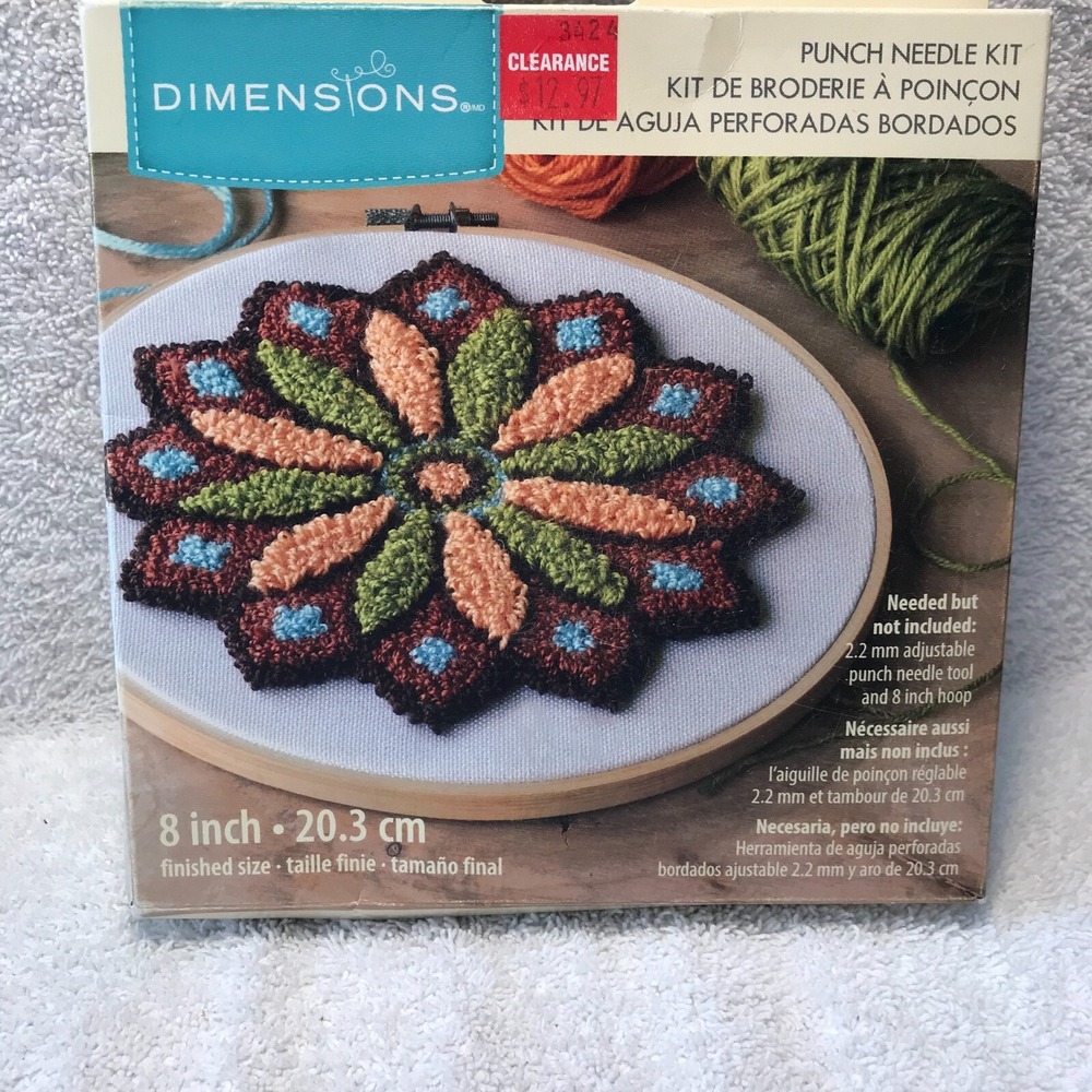 Dimensions Punch Needle Kit - Mandala